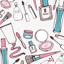 精美手繪化妝品素材圖片免費下載 高清裝飾圖案png 千庫網 圖片編號89034